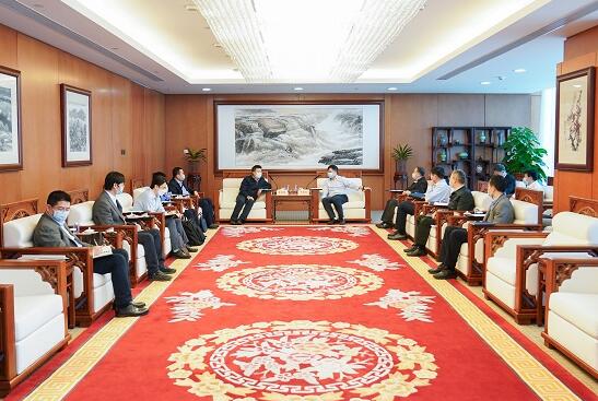 華能集團(tuán)有限公司總經(jīng)理、黨組副書記鄧建玲會見電力規(guī)劃設(shè)計總院院長杜忠明