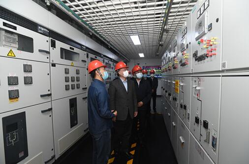 毛偉明董事長、辛保安總經(jīng)理赴國網(wǎng)北京電力督導(dǎo)檢查全國兩會供電保障工作
