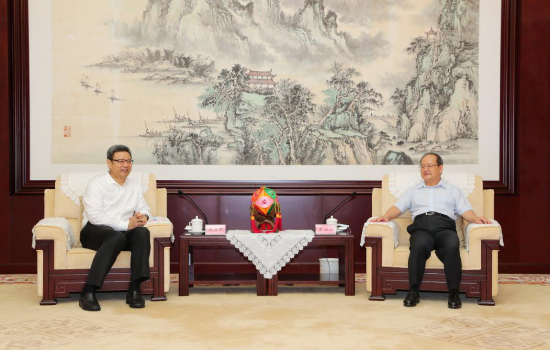 錢智民拜會廣西壯族自治區(qū)黨委、政府主要領導并調(diào)研廣西公司