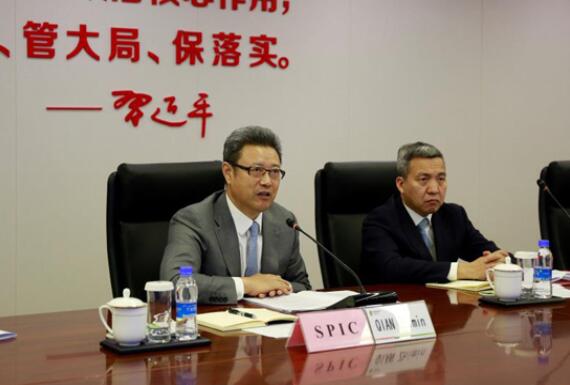 錢智民會見西門子總裁凱颯、西門子能源公司總裁布魯赫
