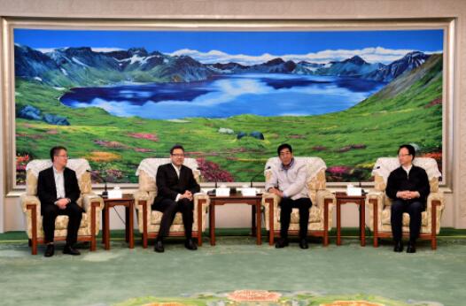 錢智民拜會吉林省委書記巴音朝魯、省長景俊海并調(diào)研吉電股份
