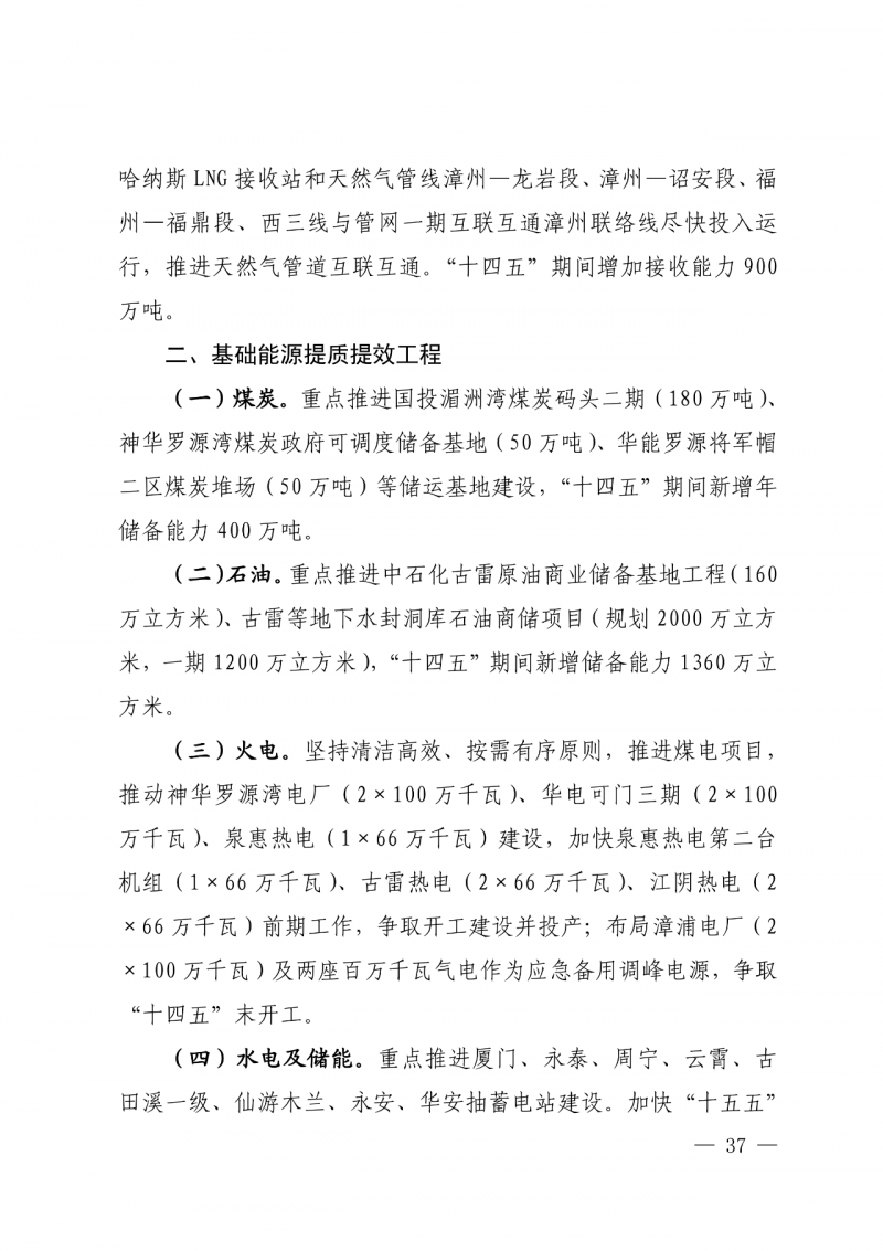 光伏新增300萬千瓦！福建省發(fā)布《“十四五”能源發(fā)展專項規(guī)劃》