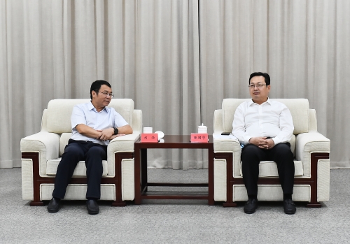 劉源拜會(huì)河北省委常委、副省長，雄安新區(qū)黨工委書記、管委會(huì)主任張國華