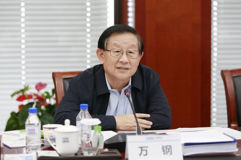 全國政協(xié)副主席、中國科協(xié)主席萬鋼帶隊到中國能建調(diào)研