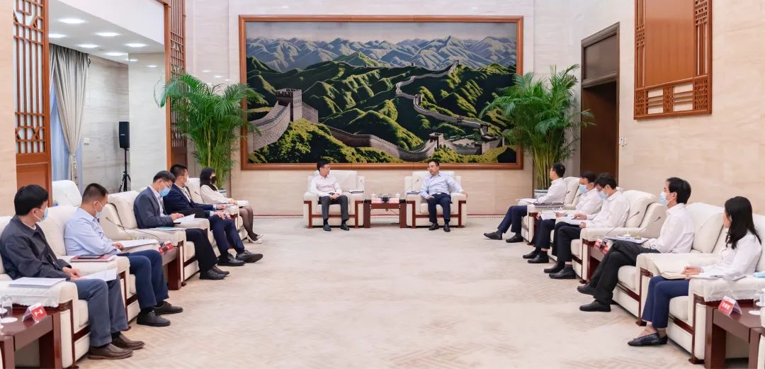 鄒磊會(huì)見北京市西城區(qū)委副書記、代區(qū)長劉東偉