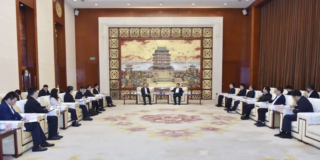 大唐集團(tuán)有限公司黨組書記、董事長鄒磊拜會(huì)江西省省長葉建春
