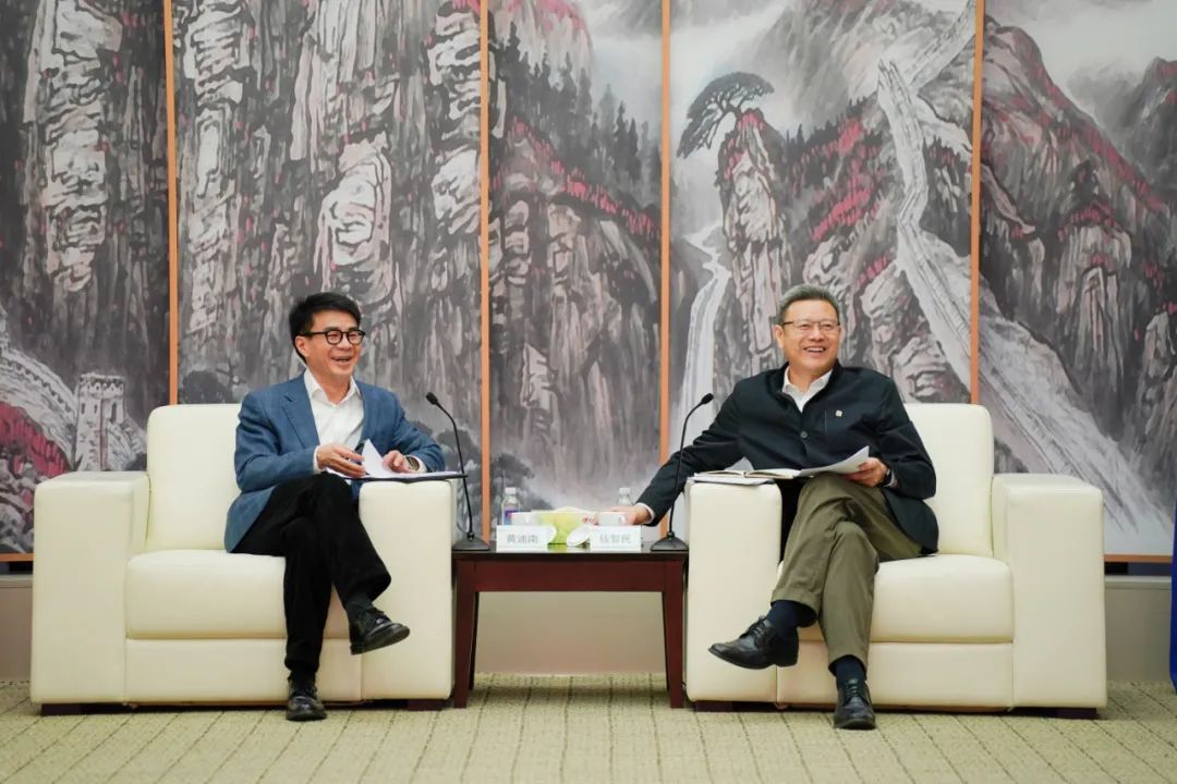 國家電投黨組書記、董事長錢智民會見申能集團(tuán)黨委書記、董事長黃迪南