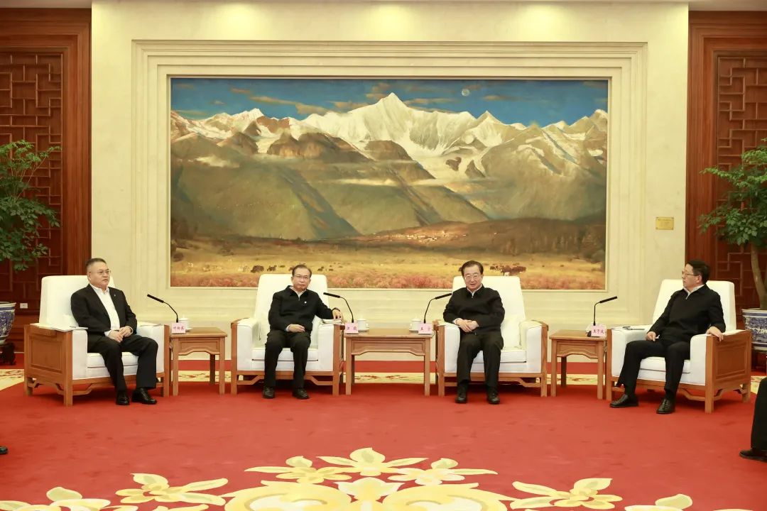 華電集團(tuán)董事長(zhǎng)江毅、總經(jīng)理葉向東拜會(huì)云南省委書記王寧、省長(zhǎng)王予波