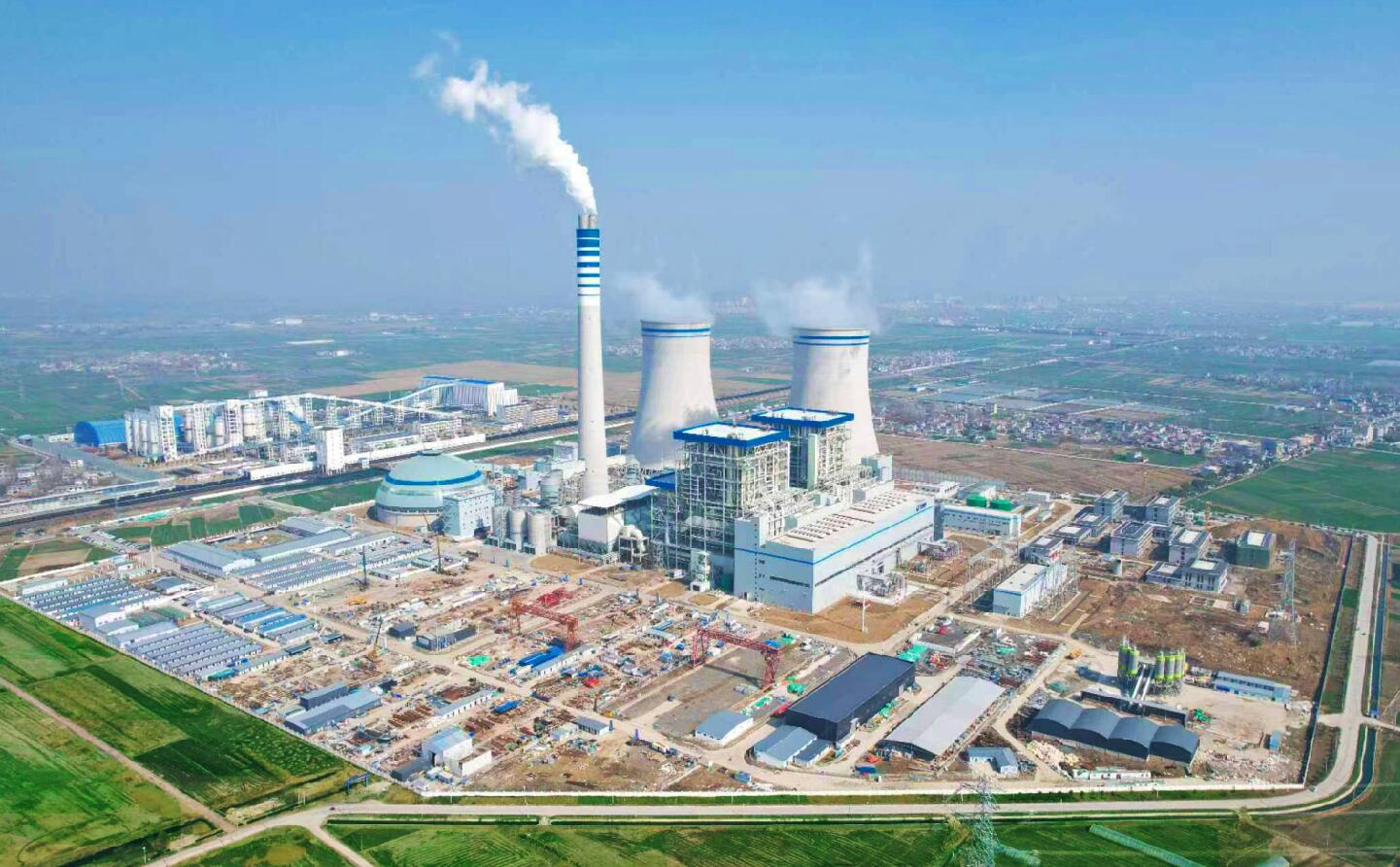 中國(guó)能建總承包建設(shè)的淮南潘集電廠(chǎng)實(shí)現(xiàn)“雙投”