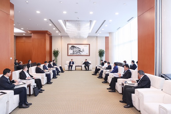 華能集團有限公司總經(jīng)理、黨組副書記鄧建玲會見淄博市委書記馬曉磊