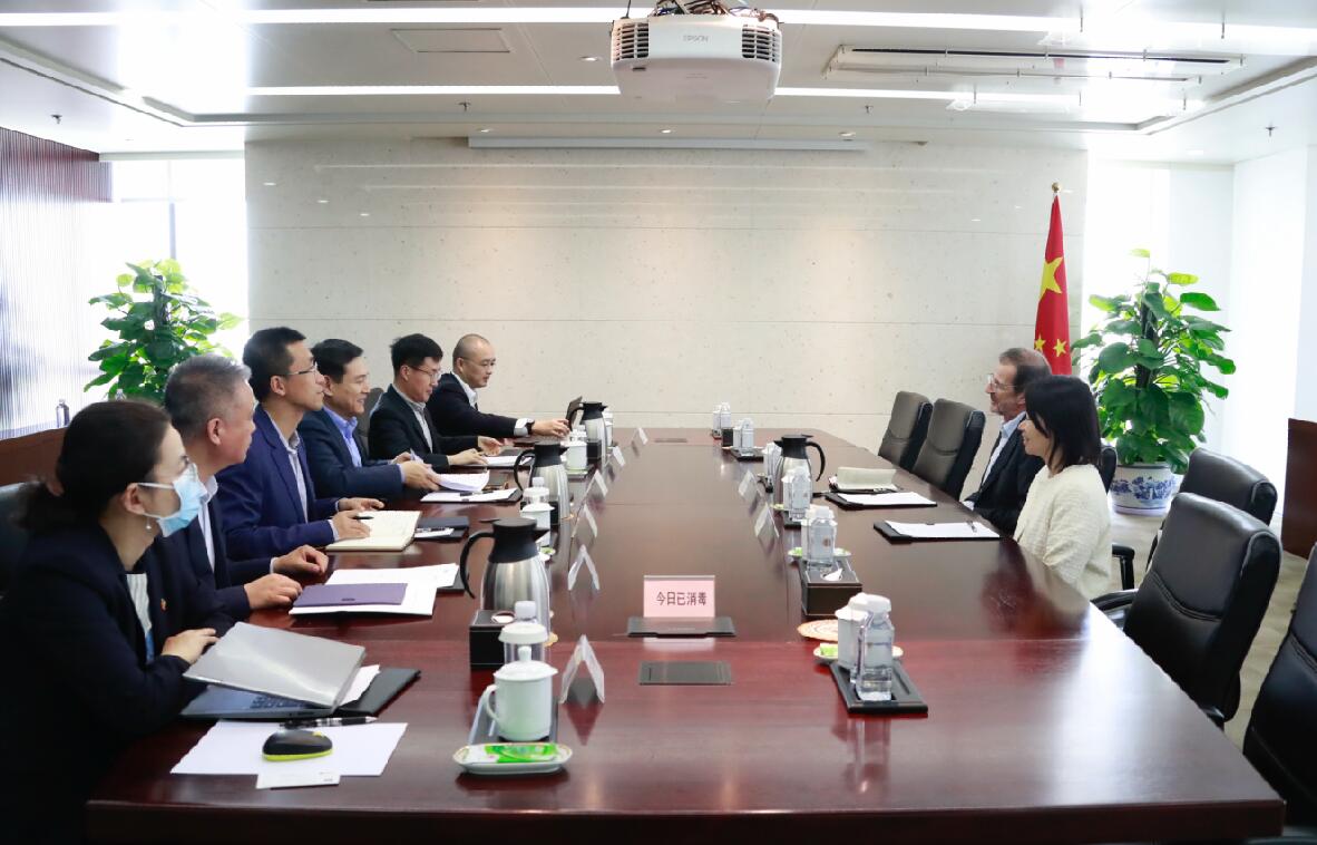 國家電投黨組成員、副總經(jīng)理陳海斌會見國際鋁業(yè)協(xié)會秘書長邁爾斯·珀瑟