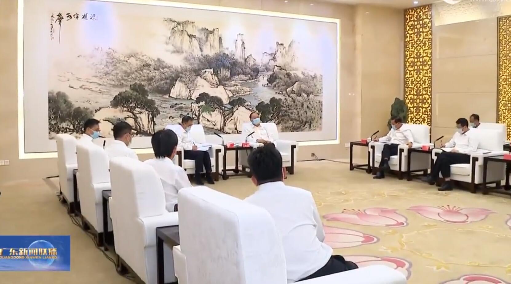 大唐集團(tuán)黨組書記、董事長(zhǎng)鄒磊拜會(huì)廣東省委書記黃坤明、省長(zhǎng)王偉中