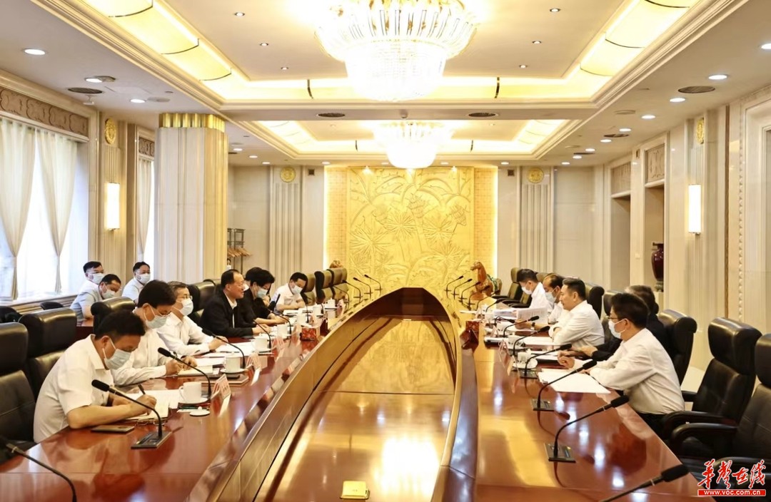 湖南省政府在京與交通運輸部、國家能源局、中國中車舉行工作會談