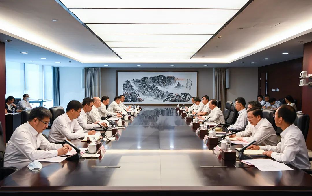 華電集團(tuán)黨組書記、董事長江毅與河北省委副書記、省長王正譜舉行會(huì)談