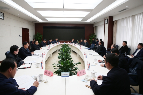 中國電建黨委書記、董事長丁焰章拜會水利部黨組書記、部長李國英