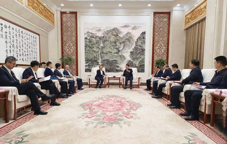 吳云拜會(huì)湖北省政府副省長(zhǎng)、黨組成員盛閱春