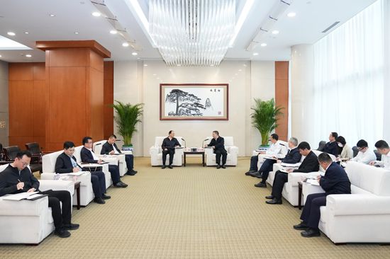 華能集團(tuán)總經(jīng)理、黨組副書記張文峰會見甘肅省副省長王鈞