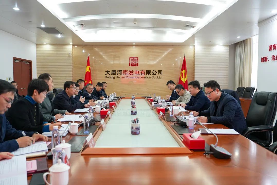 大唐河南公司黨委書記、董事長常征會見河南能源監(jiān)管辦黨組書記、專員王朝暉