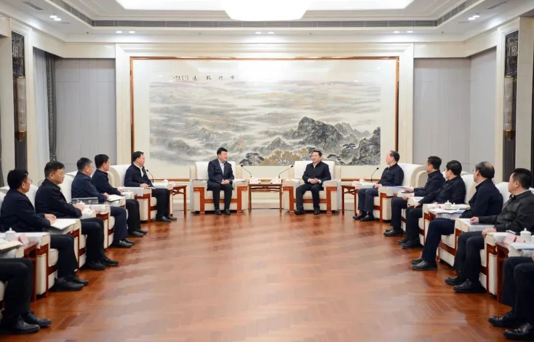大唐集團黨組書記呂軍、總經(jīng)理張傳江拜會遼寧省委書記郝鵬、省長李樂成