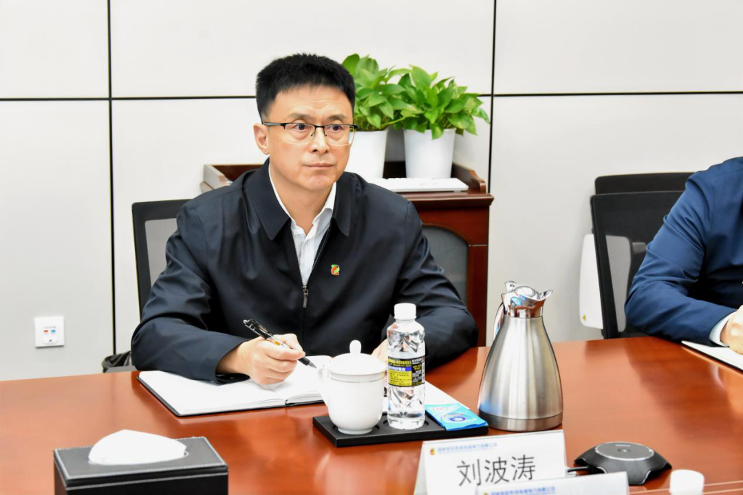 國家電投海南公司黨委副書記、總經理劉波濤會見中國電能成套設備有限公司黨委副書記、總經理懷文明