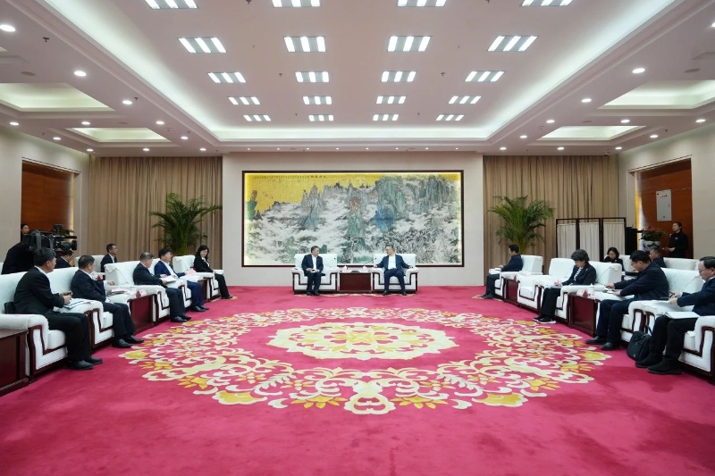 中國(guó)能建黨委書(shū)記、董事長(zhǎng)宋海良拜會(huì)安徽省委副書(shū)記、省長(zhǎng)王清憲